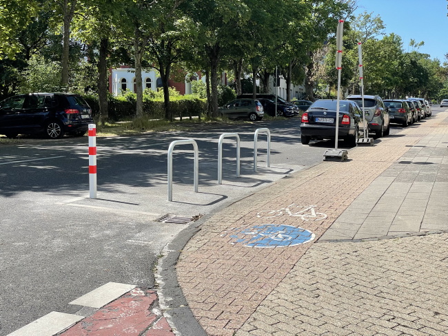 Moreller Weg Fahrradb&uuml;gel